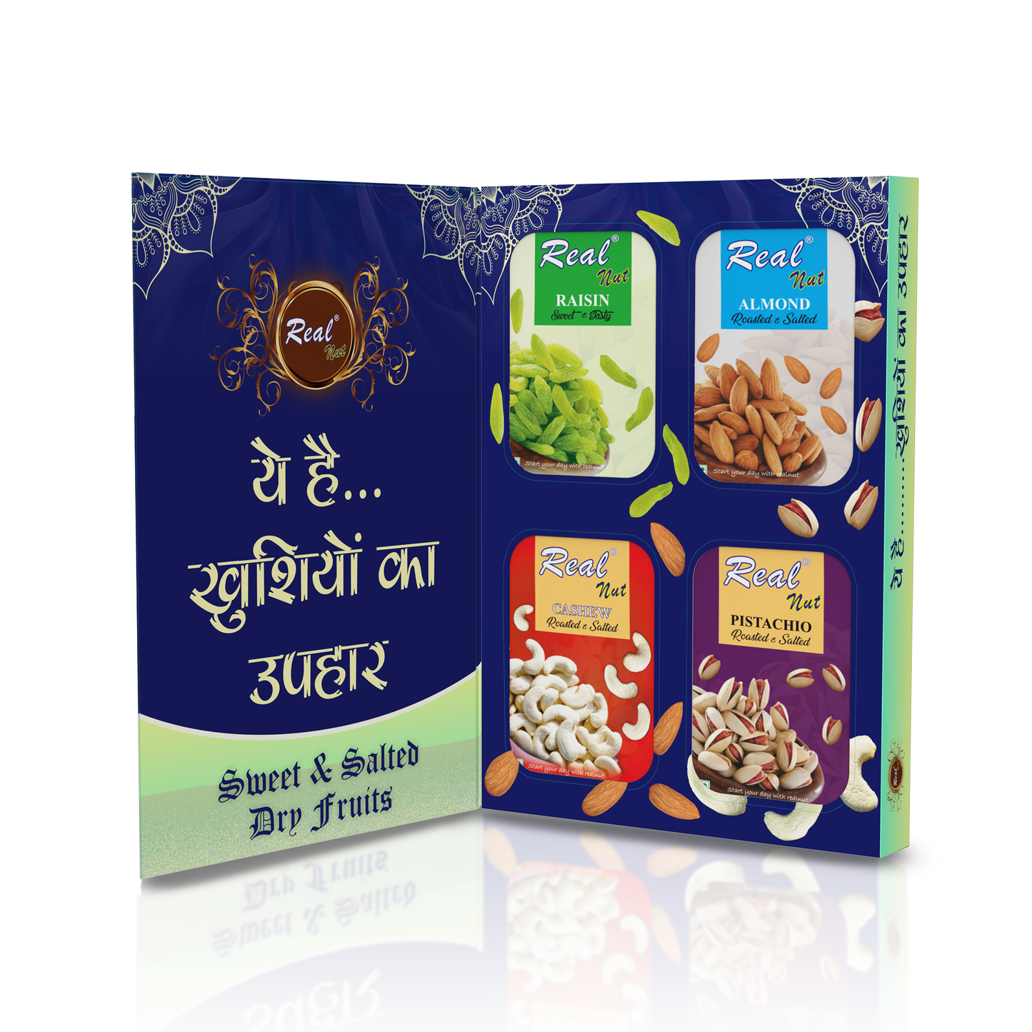 Sweet and Salted Dry Fruits Gift Pack - 800g