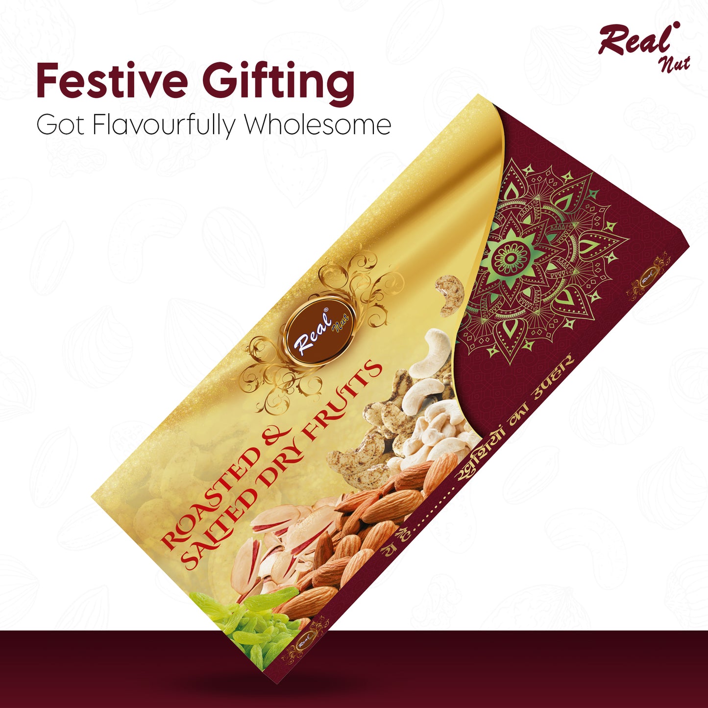 Roasted and Salted Dry Fruits Gift Pack - 500g