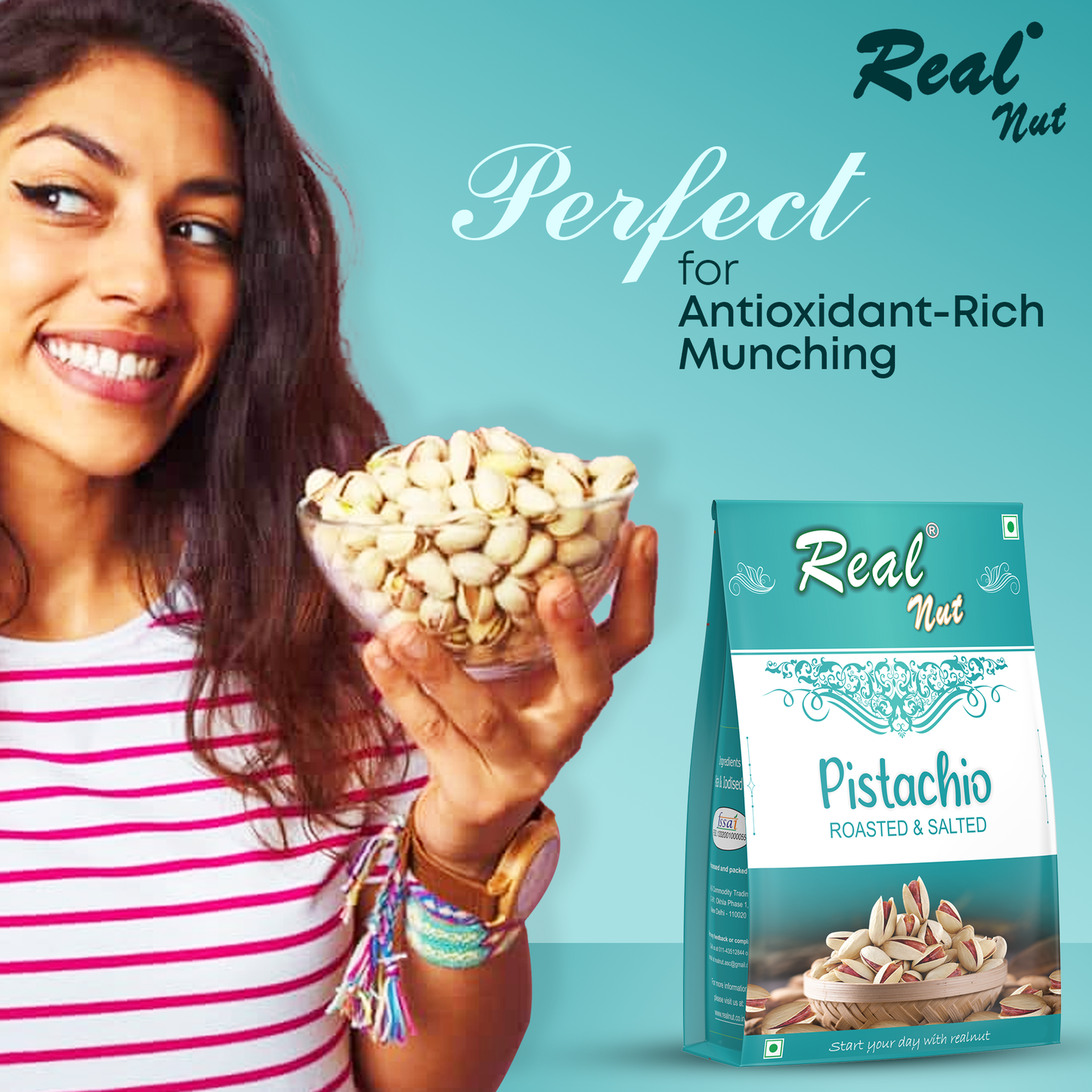 PISTACHIO ROASTED AND SALTED