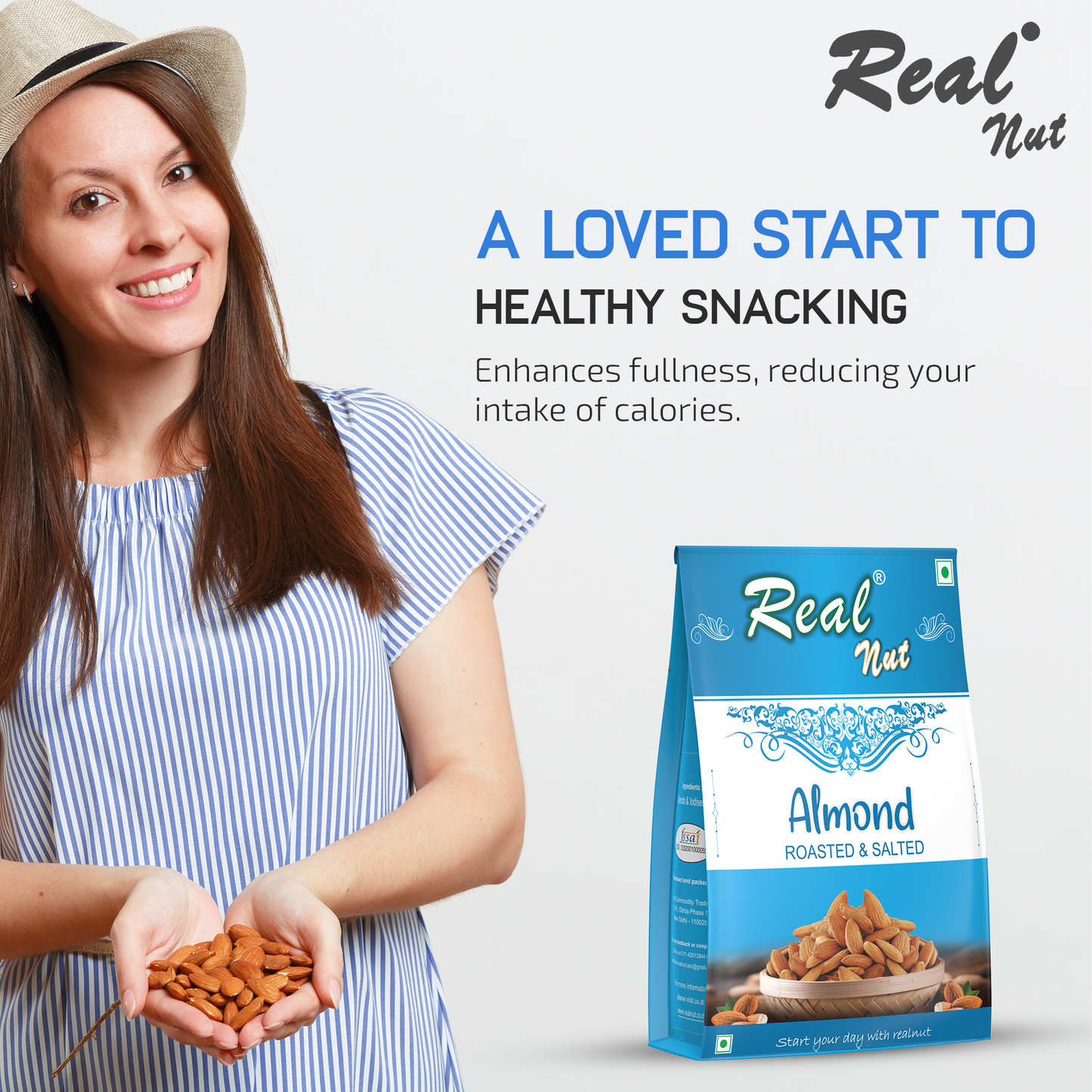 ALMOND ROASTED & SALTED