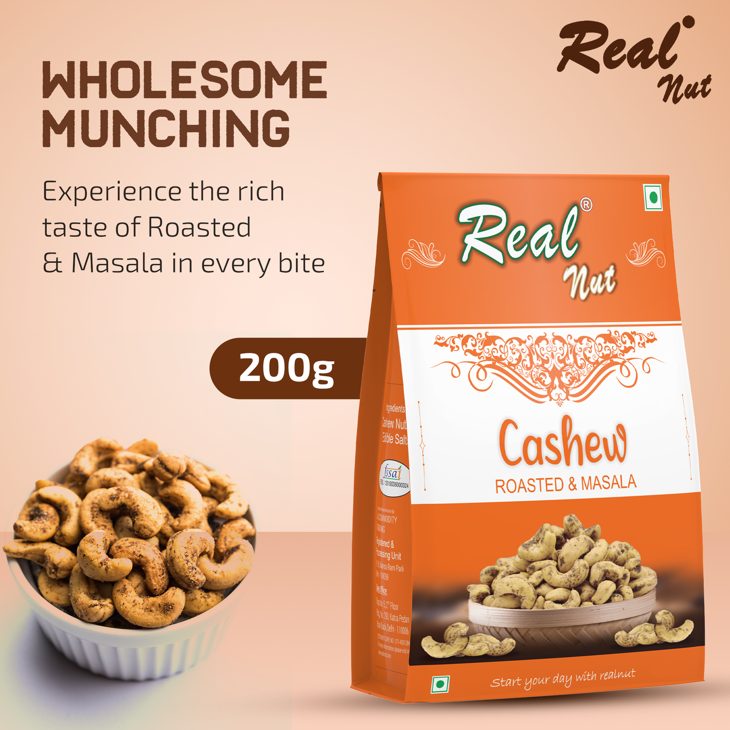 CASHEW ROASTED & MASALA