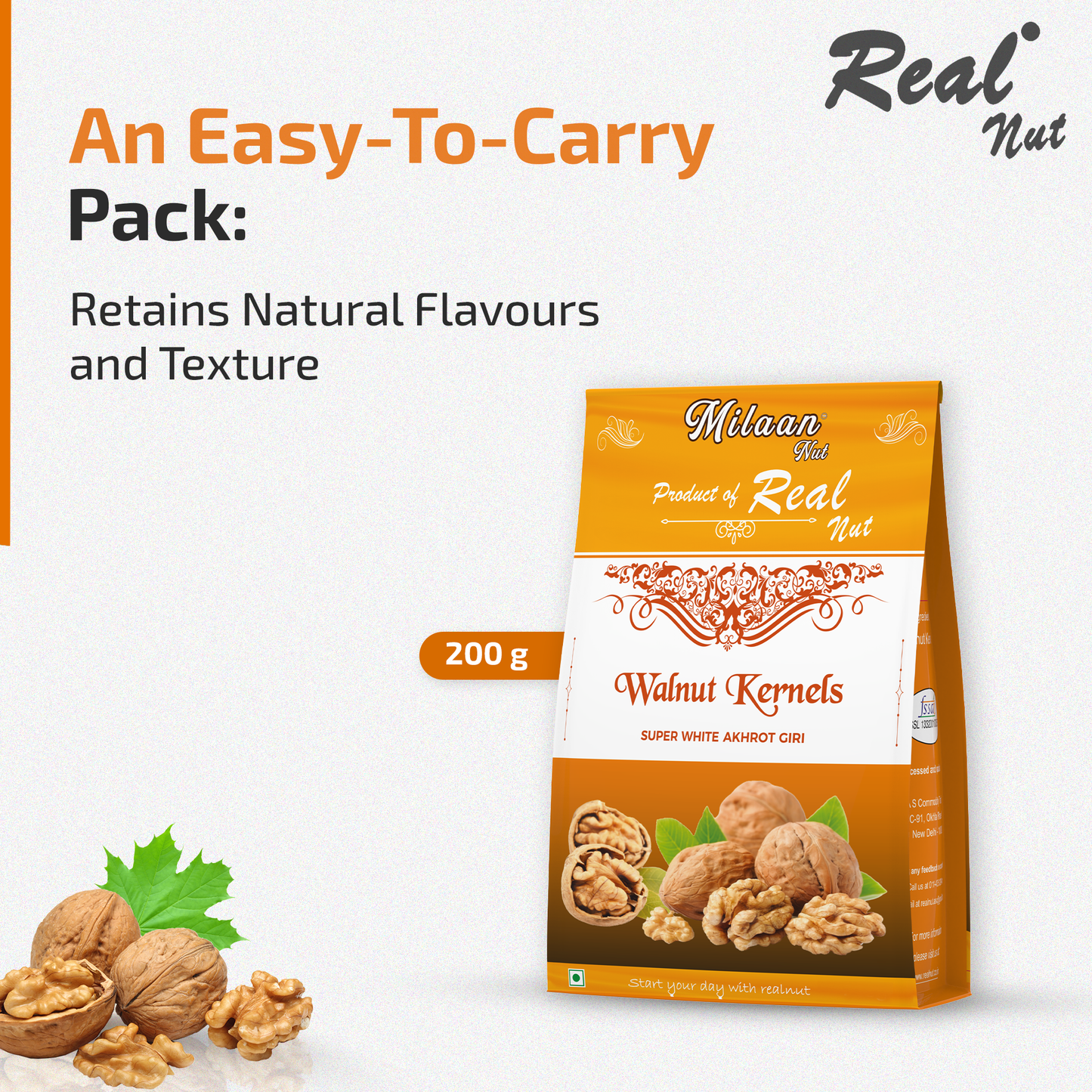 WALNUTS KERNELS SUPER WHITE AKHROT GIRI